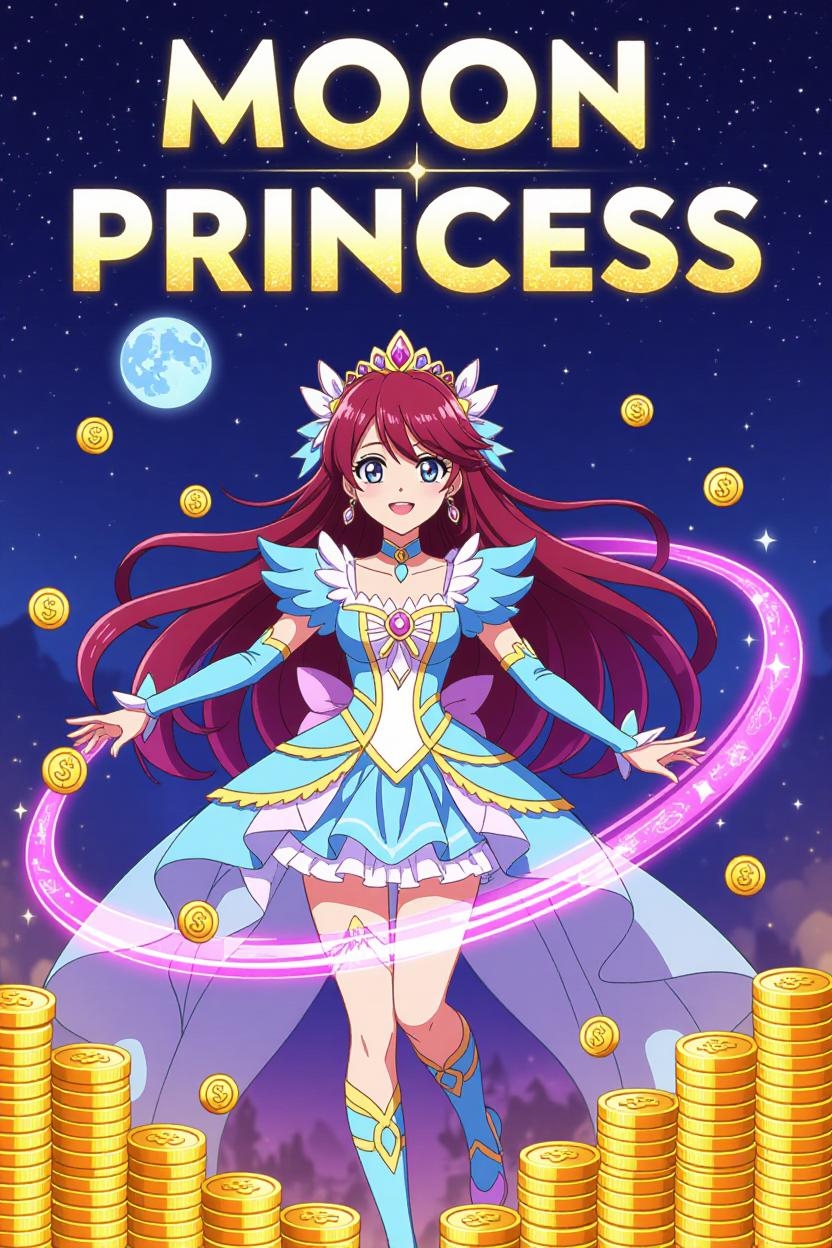 Механика каскадных выигрышей и прогрессивного множителя в Moon Princess