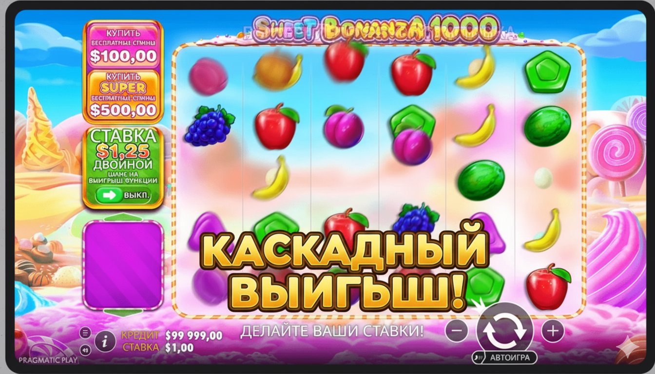 Special symbols of Diamond Sweet Bonanza 1000: scatter and multipliers