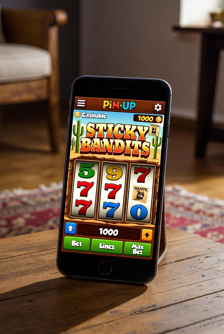 Pin-Up-тағы Sticky Bandits слоты туралы жиі қойылатын сұрақтардың визуалды көрінісі