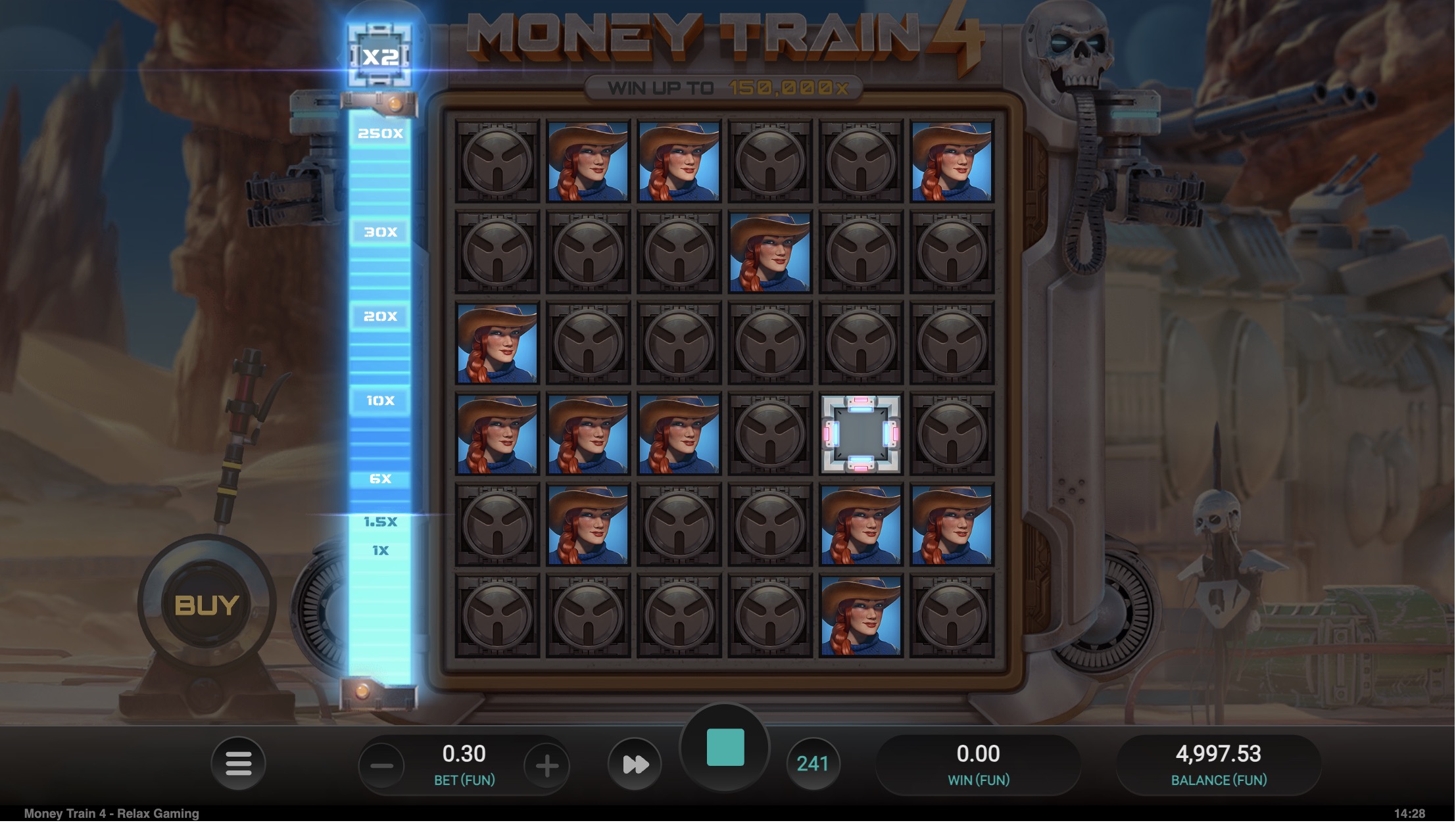 Схема управления банкроллом для игры в Money Train 4
